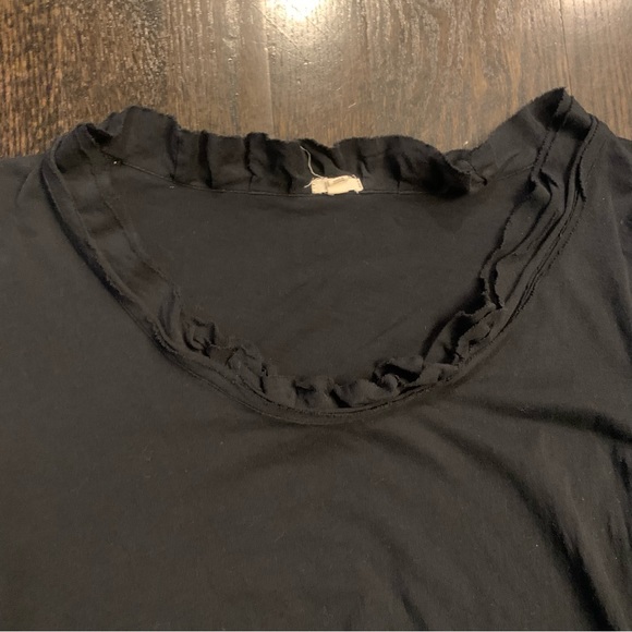 J. Crew Size Medium Black Blouse - Picture 2 of 6